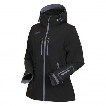 Bergans Stranda Softshell ski jas dames zwart