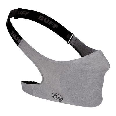 Buff Face Mask Solid Grey Sedona mondkapje met 5 filters