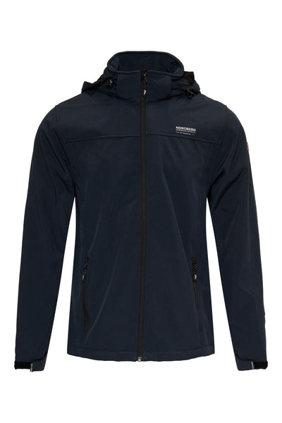 Nordberg Eldgrim softshell ski jas heren navy