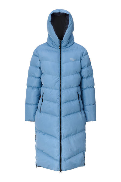 Nordberg Helena puffer winterjas dames licht blauw