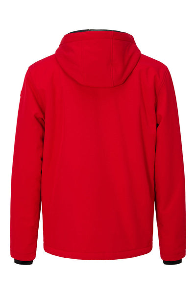 Nordberg Laser gevoerde softshell ski jas heren rood