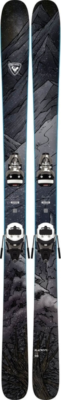 Rossignol Blackops 98 freeride ski's zwart