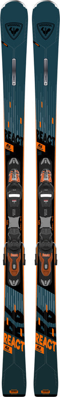 Rossignol React 6 CA all mountain ski's blauw/oranje