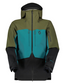 Scott Line Chaser Gore-Tex 3-laags ski jas groen heren