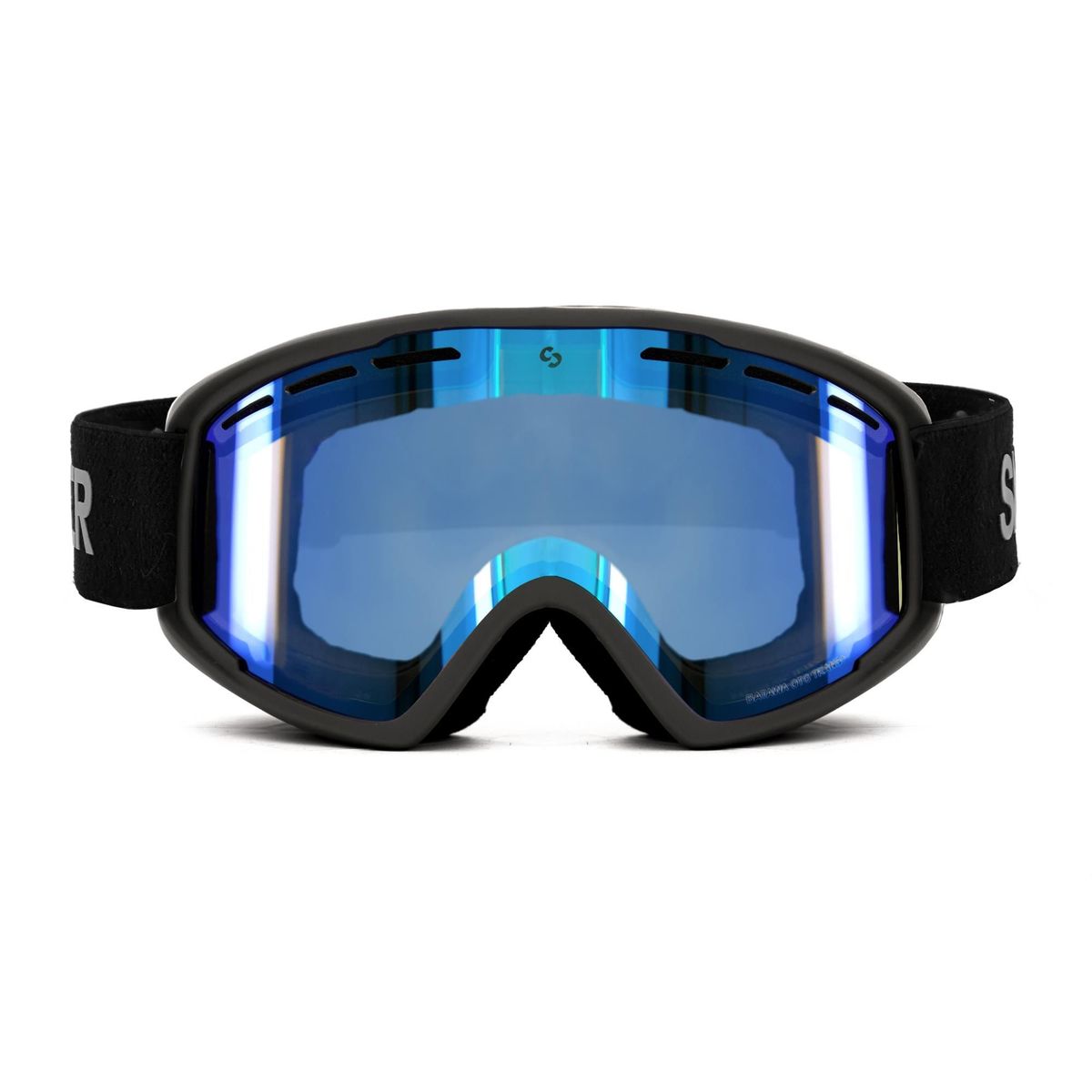 Sinner BATAWA OTG TRANS+ lens skibril mat zwart/blauw