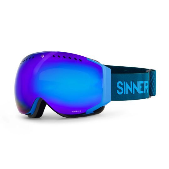 Sinner EMERALD skibril blauw/blauw