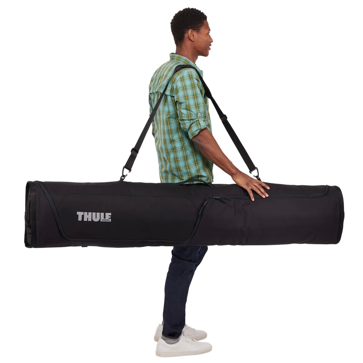 Thule RoundTrip Snowboardtas 165 cm zwart