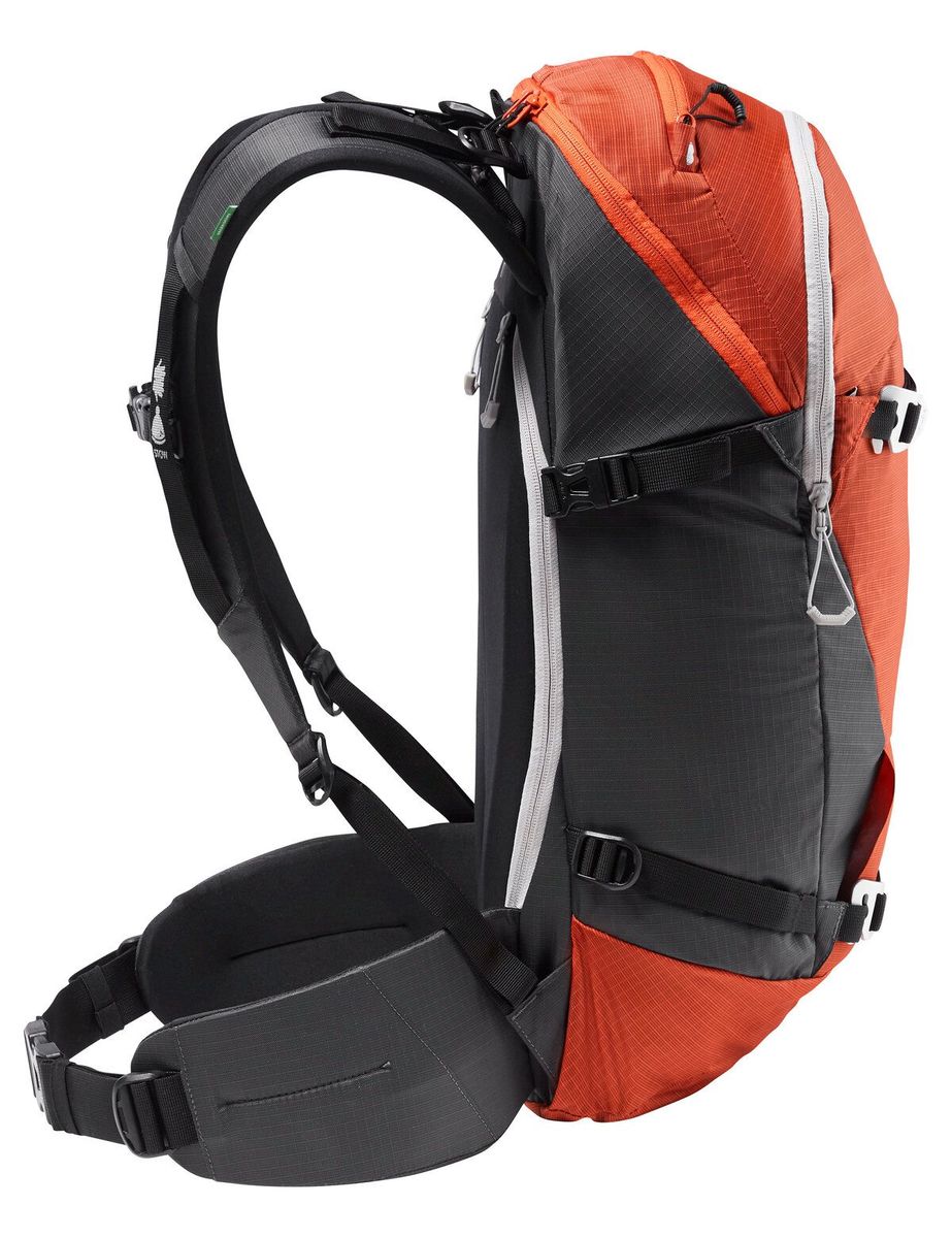 Vaude Back Bowl 22 ski rugzak rood/zwart